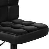 Hoxton Room Randolph Swivel Faux Leather Adjustable Barstools