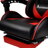 Hoxton Room Darius Faux Leather Gaming Chair with Lumbar Massage