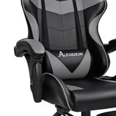 Hoxton Room Darius Faux Leather Gaming Chair with Lumbar Massage