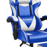 Hoxton Room Darius Faux Leather Gaming Chair with Lumbar Massage