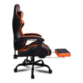 Hoxton Room Darius Faux Leather Gaming Chair with Lumbar Massage
