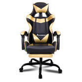 Hoxton Room Darius Faux Leather Gaming Chair with Footrest