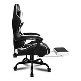 Hoxton Room Darius Faux Leather Gaming Chair with Lumbar Massage