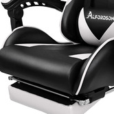 Hoxton Room Darius Faux Leather Gaming Chair with Lumbar Massage