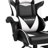 Hoxton Room Darius Faux Leather Gaming Chair with Lumbar Massage