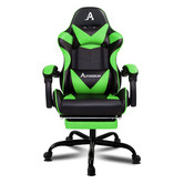 Hoxton Room Darius Faux Leather Gaming Chair with Lumbar Massage