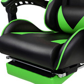 Hoxton Room Darius Faux Leather Gaming Chair with Lumbar Massage