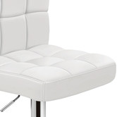 Hoxton Room Ralph Faux Leather Adjustable Barstools