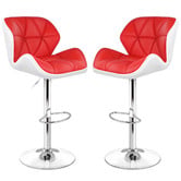 Hoxton Room Willa Faux Leather Adjustable Barstools
