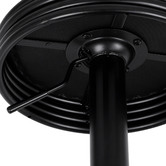 Hoxton Room Sade Faux Leather Adjustable Swivel Barstools