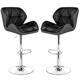 Hoxton Room Willa Faux Leather Adjustable Barstools