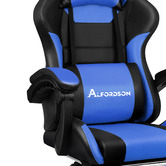 Hoxton Room Nightcrawler PU Leather Gaming Chair with Footrest
