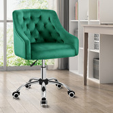 Hoxton Room Cassie Tufted Velvet Office Chair