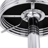 Hoxton Room Sade Faux Leather Adjustable Swivel Barstools