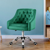 Hoxton Room Cassie Tufted Velvet Office Chair