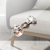 Hoxton Room Allia 3 Drawer Mirrored Bedside Table