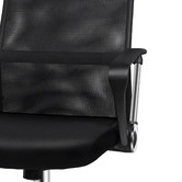 Hoxton Room Black Chester Mesh &amp; Fabric Executive Office Chair