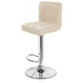 Hoxton Room Ralph Faux Leather Adjustable Barstools