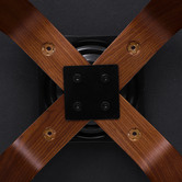 Hoxton Room 65cm Davian Faux Leather Swivel Bar Stools