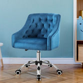Hoxton Room Cassie Tufted Velvet Office Chair