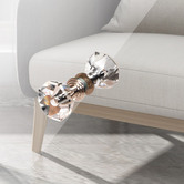 Hoxton Room Allia 2 Drawer Mirrored Bedside Table