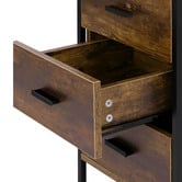 Hoxton Room Viktor 3 Drawer Bedside Table
