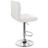 Hoxton Room Ralph Faux Leather Adjustable Barstools