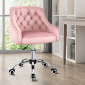Hoxton Room Cassie Tufted Velvet Office Chair