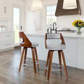 Hoxton Room 65cm Dillon Swivel Bar Stools