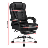 Hoxton Room Lincoln Faux Leather Executive Chair