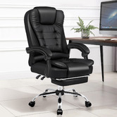 Hoxton Room Lincoln Faux Leather Executive Chair