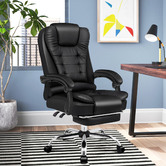 Hoxton Room Lincoln Faux Leather Executive Chair