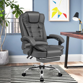 Hoxton Room Lincoln Faux Leather Executive Chair