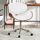 Hoxton Room Fabian PU Leather Office Chair