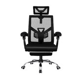 Hoxton Room Frost Mesh Office Chair with Footrest
