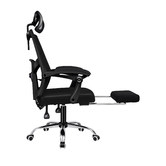 Hoxton Room Frost Mesh Office Chair with Footrest