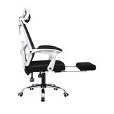 Hoxton Room Frost Mesh Office Chair with Footrest