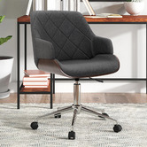 Hoxton Room Traynor Linen Office Chair