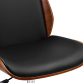 Hoxton Room Percival PU Leather Office Chair
