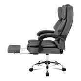 Hoxton Room Lauren PU Leather Executive Chair with Footrest