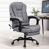 Hoxton Room Blaese Faux Linen Massage Executive Chair