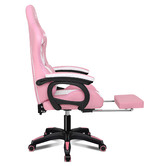 Hoxton Room Maximus LED Gaming Massage Office Chair with Footrest