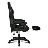 Hoxton Room Maximus LED Gaming Massage Office Chair with Footrest
