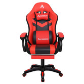 Hoxton Room Maximus LED Gaming Massage Office Chair with Footrest