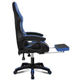 Hoxton Room Maximus LED Gaming Massage Office Chair with Footrest