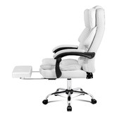 Hoxton Room Lauren PU Leather Executive Chair with Footrest