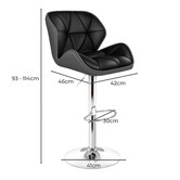 Hoxton Room Willa Adjustable Barstools