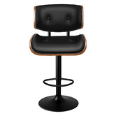 Hoxton Room Black Odette Adjustable Barstool