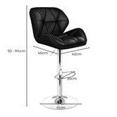 Hoxton Room Willa Adjustable Barstools