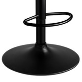 Hoxton Room Black Odette Adjustable Barstool